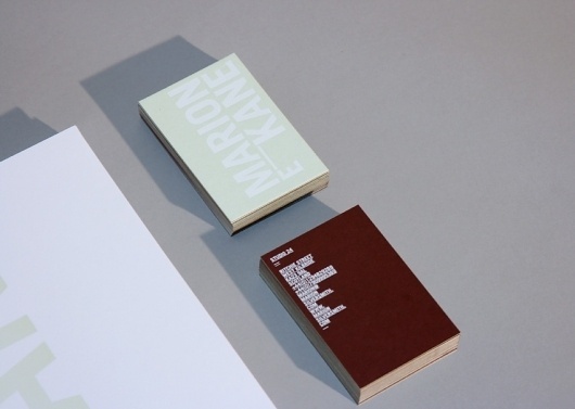Marion Kane #card #business