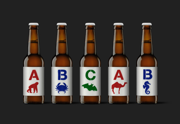 Parking Beer #stencil #beer #label