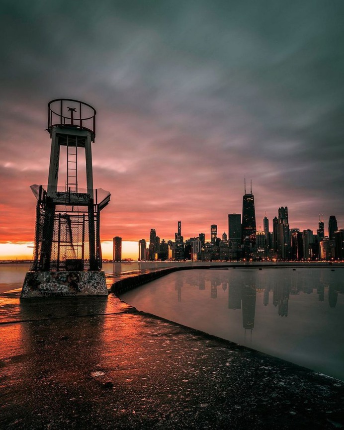 Striking Urban Landscapes and Cityscapes of Chicago by Benjamin Suter