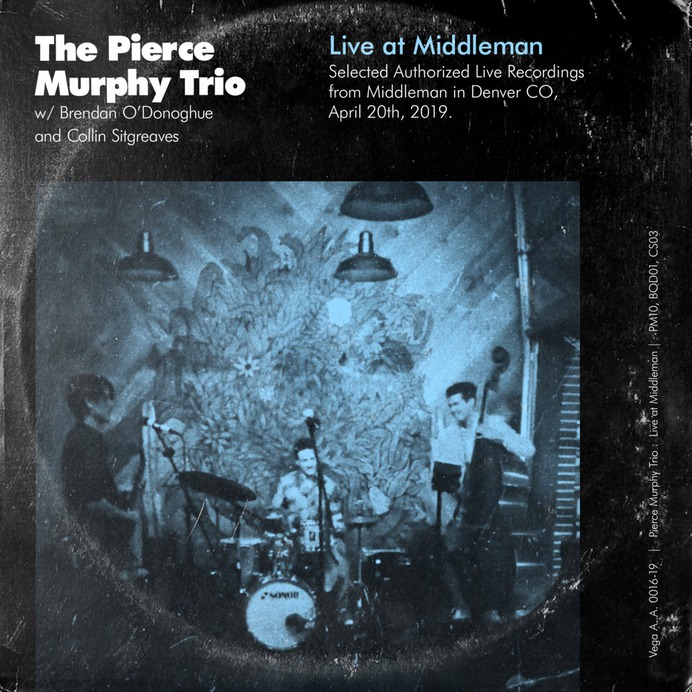 Pierce Murphy Trio | Live at Middleman #music #albumart #vintage #vinyl
