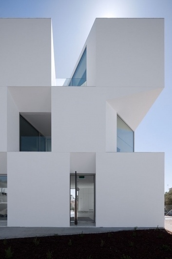 The Nursing home of Aires Mateus Architects through the eyes of Fernando Guerra | Yatzer™ #abstract #facade #modern #architecture #minimalist