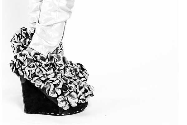 Chrissie Houtkooper / designer / illustrator #white #shoes #print #graphic #black #fashion