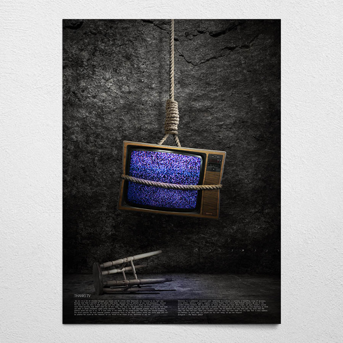 #thankstv #offwhite #poster #wallart #zeitgeist #tv