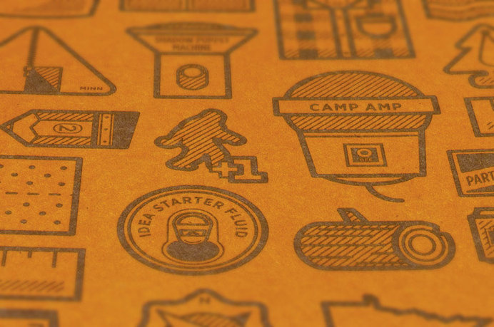 Curious, aren't you? Ooh and ahh over our work here - FAME Retail #camp #design #aiga