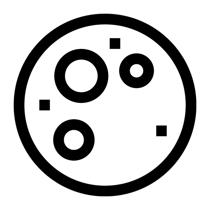See more icon inspiration related to moon, moon phase, full moon, astronomy, meteorology and nature on Flaticon.