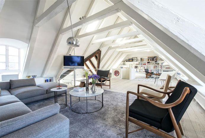 Duplex Apartment in Copenhagen - InteriorZine