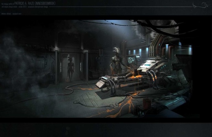 Sci-Fi Digital Illustrations by Patrick A Razo