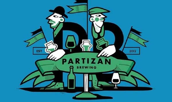 Etiquetas ilustradas para la cerveza artesanal Partizan Brewing #illustration #label #beer
