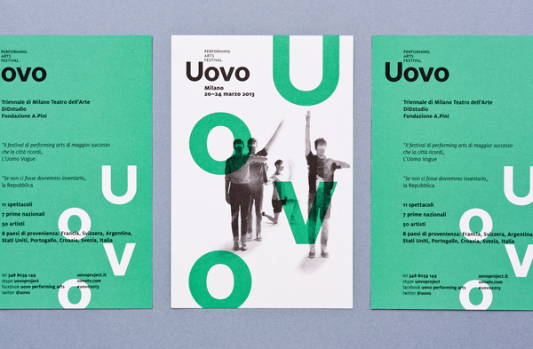 Atto Â | Â http://atto.si"Redesign of visual identity for Uovo Performing Arts Festival. Designed at Zetalab. Year: 2013."Atto is a desi #branding #typography