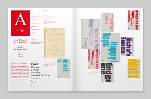 Type Navigator on the Behance Network #design #editorial #typography