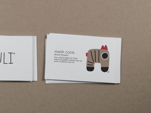 Muli Brand ID on Behance #uma #brand #illustration #identity #kids #logo