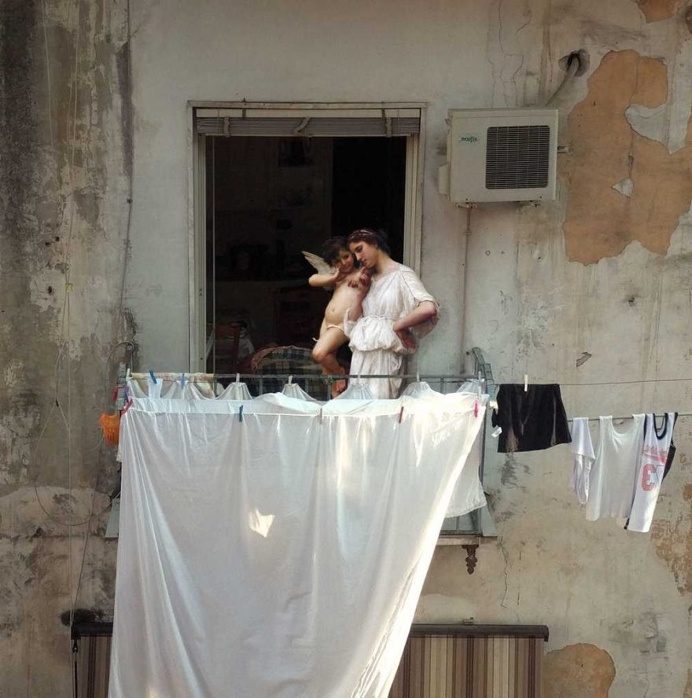 Napoli Project: Alexey Kondakov Blurs Lines Between Classical Paintings and Real Life