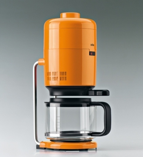 kitzekatze #maker #design #orange #braun #industrial #coffee