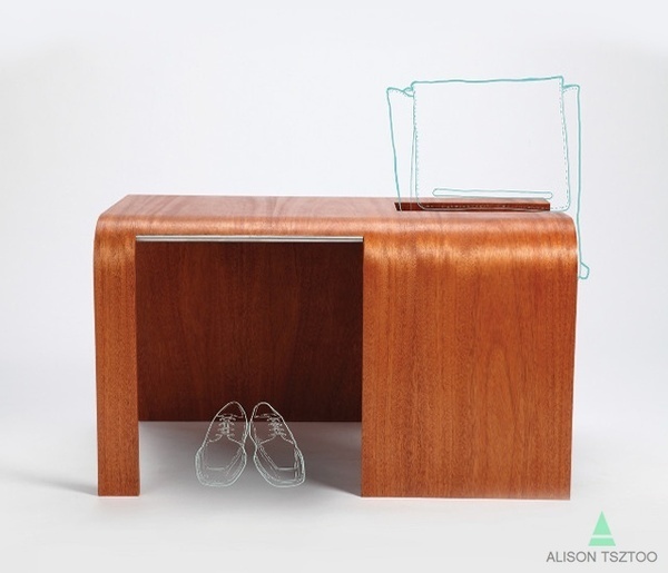 Silver Lining bench #interior #furniture #design #bench