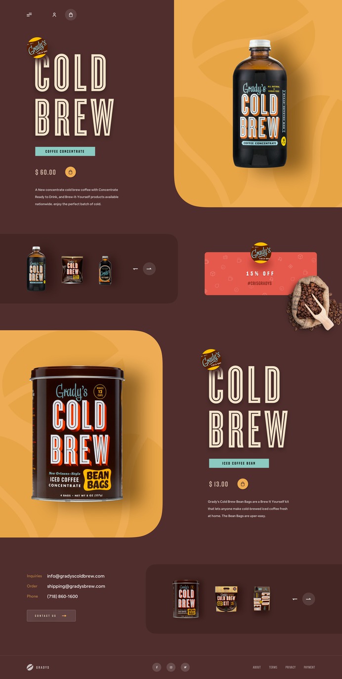 Cold brew coffee attachment 2x
