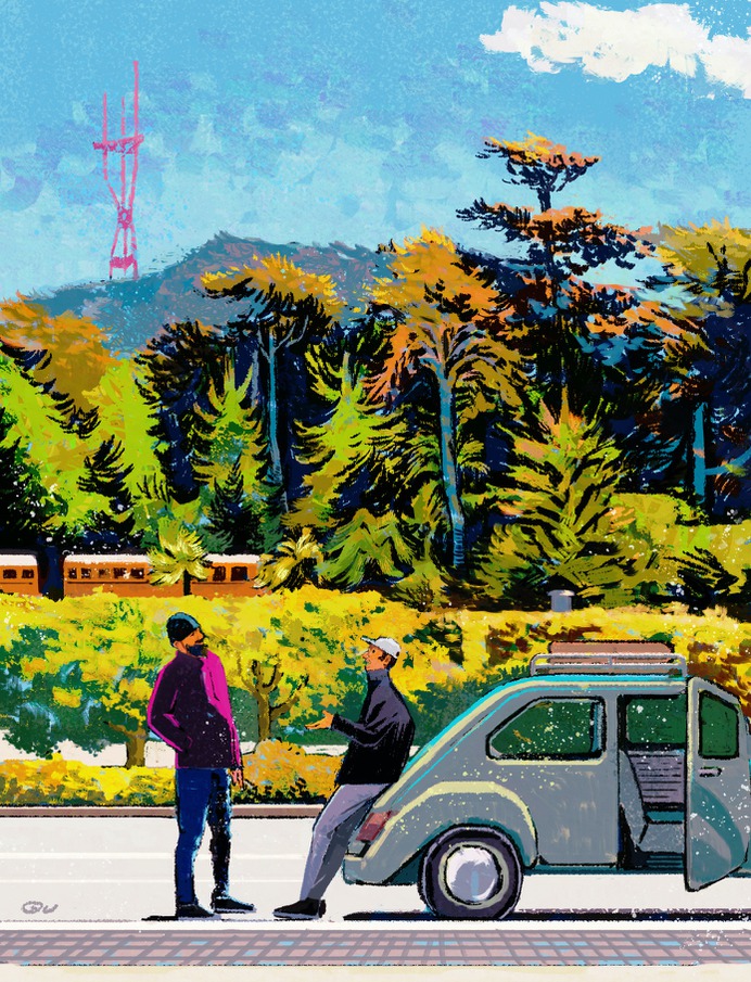 Sunny Days in California on Behance