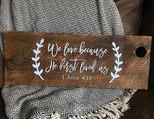 wedding bible verses wood design style