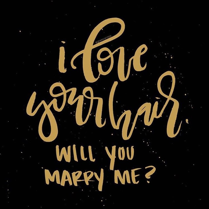 Proposal Hand lettering