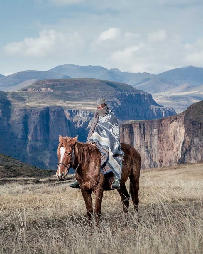 The Horsemen Of Semonkong: Portrait Photography by Thom Pierce
