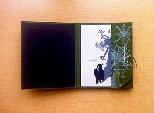 Calm: Folio Open w/Print | Flickr - Photo Sharing! #binding #print #letterpress #book #screen #printing #letter #press