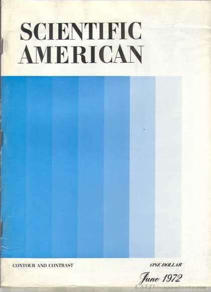 Scientific American June 1972 #american #scientific