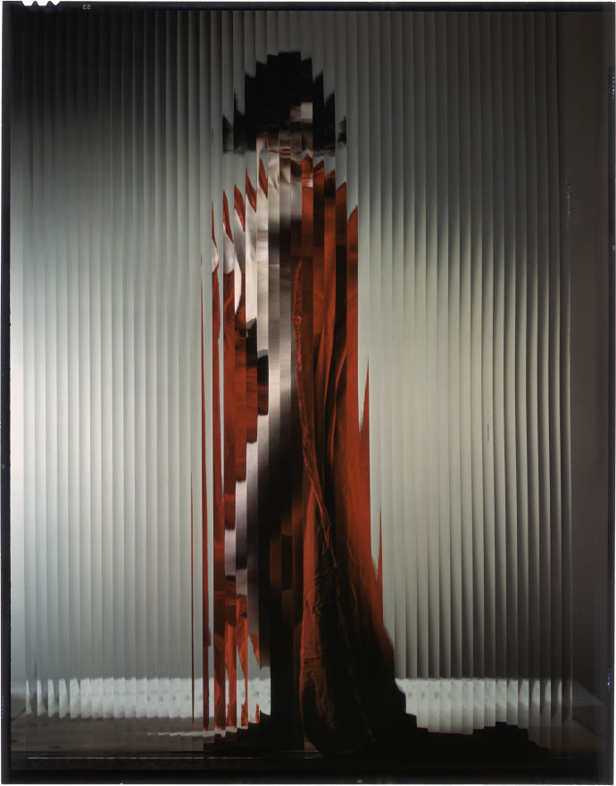 Erwin Blumenfeld's Studio - The New Yorker #new #fashion #screen #photography #vintage #blumenfeld #distorted #window #york #beauty