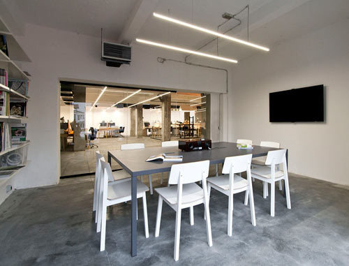 NOVA ISKRA: A Multifunctional Coworking Space for Creatives Photo #interior #office #design #decoration