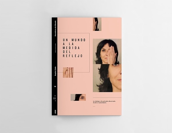 Sophie Calle | Hacedores de Mundo on Editorial Design Served #calle #editorial #sophie