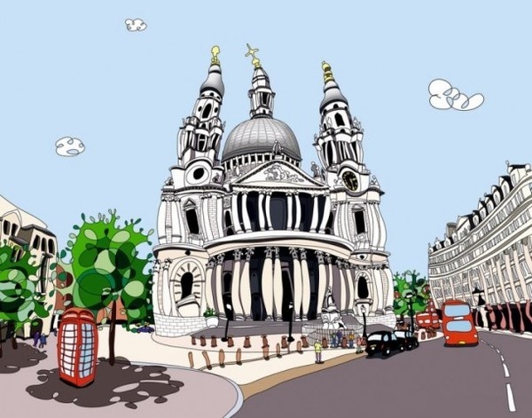 "Reach or the sky" by olimpic art artist #olympic #artist #london #2012 #art #paintings #games
