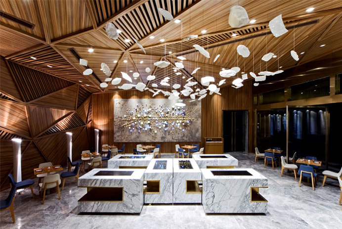 Yue Restaurant - #restaurant, restaurant, #restaurantdesign