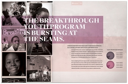 _ Breakthrough Urban Ministries : VISUAL ARMORY #design #layered #texture #typography