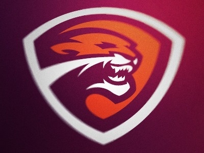 Dribbble - Cougar Logo by Fraser Davidson #badge #cougar #crest #shield #sports #logo