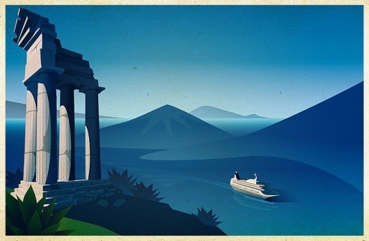Buamai - All sizes | cruise | #cruise #ocean #illustration #art