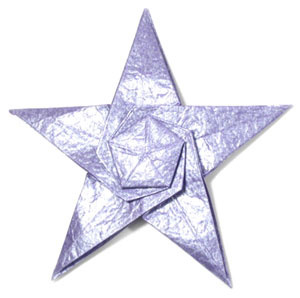 Five Pointed Origami Star