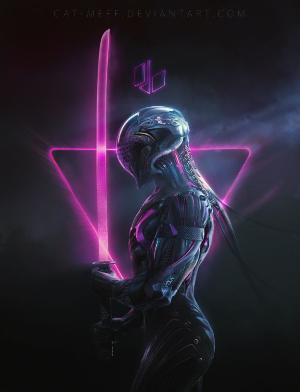 Cyborg Ninjas by cat-meff