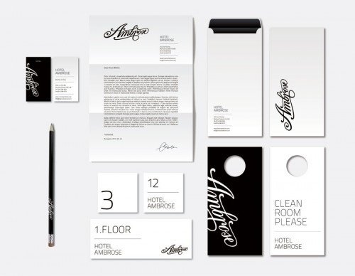 NiceFuckingGraphics! - Blog de diseño gráfico - Part 2 #white #modern #black #clean #collateral #stationery