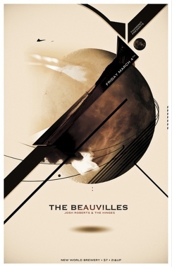 The Beauvilles | Flickr - Photo Sharing! #music #design #graphic #poster