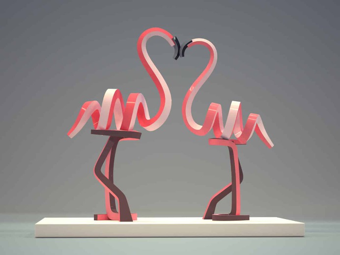 Escultura minimalista llena de Inocencia y felicidad | Escultura | OLDSKULL