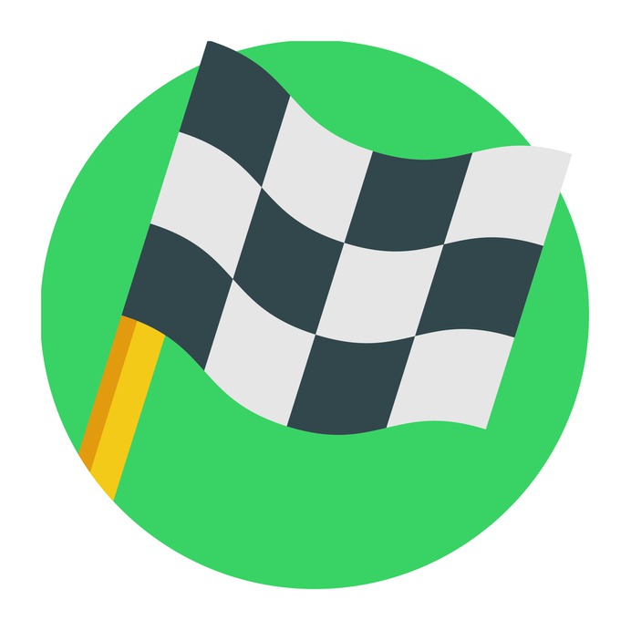 See more icon inspiration related to start, finish, race, flag, finish flag, Maps and Flags, races, checkered flag, signaling and flags on Flaticon.
