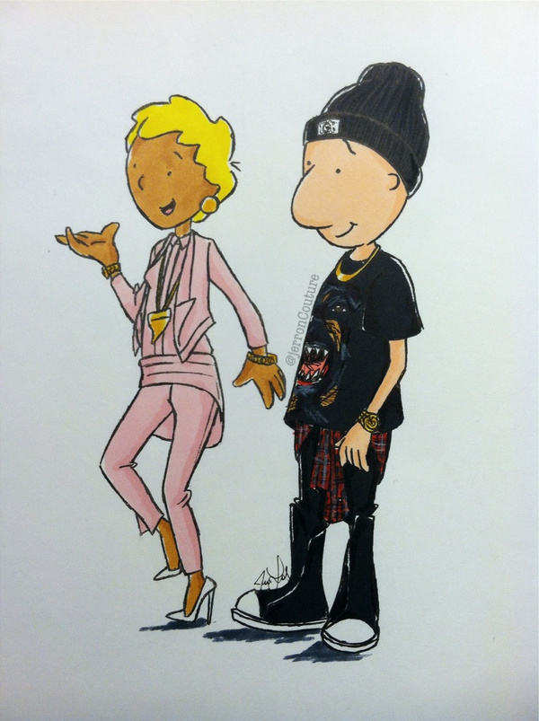 Doug Funny has grown up #ware #jerron #doug #street #couture #funny #cool