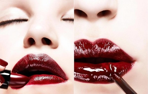 KARINA TWISS GRAZIA #red #mouth #lips