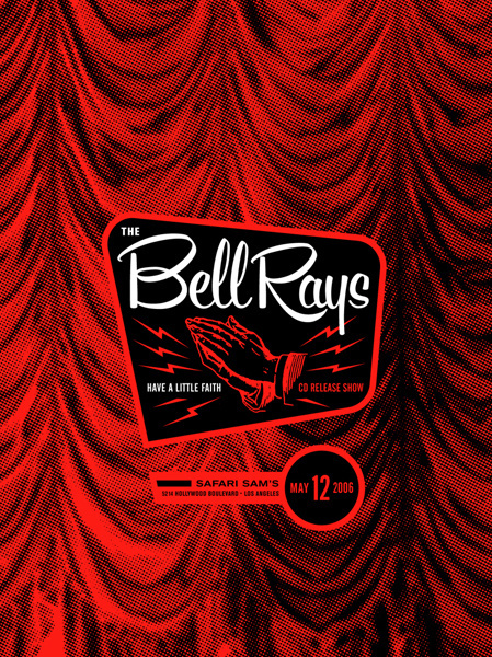 The Bell Rays - Gig Poster
