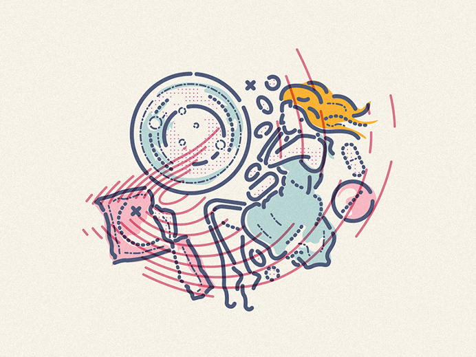 Sleeping Beauty / Colour and lines