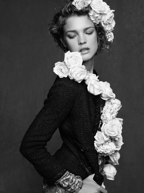The Little Black Jacket, Karl Lagerfeld #fashion #photography