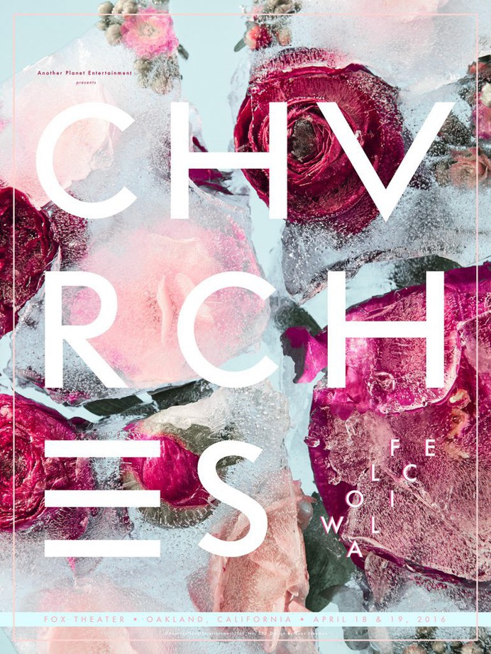 CHVRCHES &bull; Gig Poster