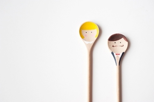 The House That Lars Built.: DIY wooden bridal spoons #spoon #handmade