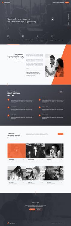 Homepage Remember to use image desaturated or blurred, or low opacity. Cuts down on load time and makes text more legible. Also means can keep a limited pallets, meaning more cohesive brand.