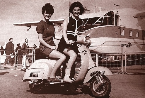 Dark Roasted Blend: The Glamour of Flight, Part 1 - Sexy Flight Attendants #flight #attendant #aviation #commercial #photography #vintage