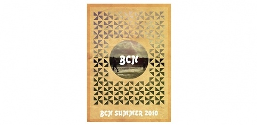 Bcn summer | Anthony Mapp #print #design #summer #barcelona #poster