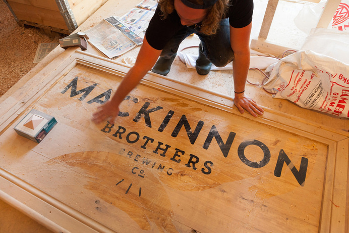 MacKinnon Brothers Brewing Co. #brewery #canada #beer #branding #craft #signage